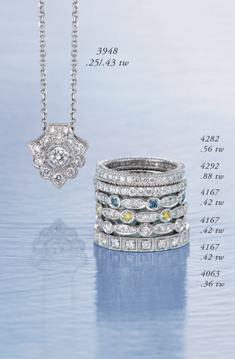 Custom jewelry design at Diamante Jewelers